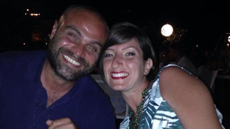 Rosalia Manosperti con il marito, entrambi ricoverati a Sharm per una intossicazione che ha ucciso il loro bimbo di 6 anni