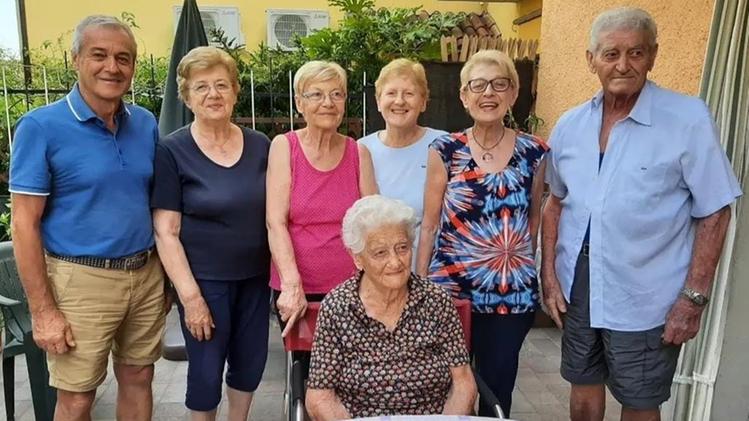 Rosa Turina, 105 anni abita a San Massimo