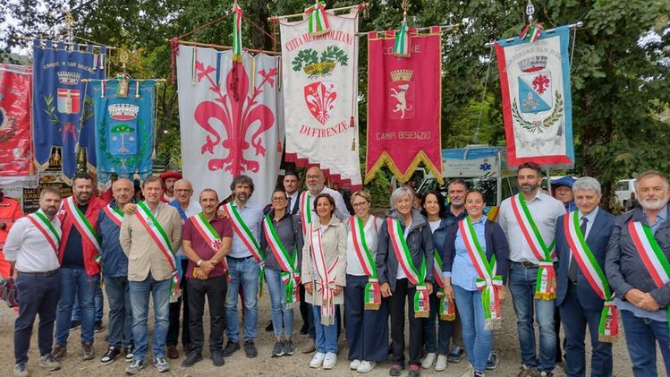 Ieri il sindaco e l’assessore Ferrari hanno partecipato alla ventunesima marcia di Barbiana