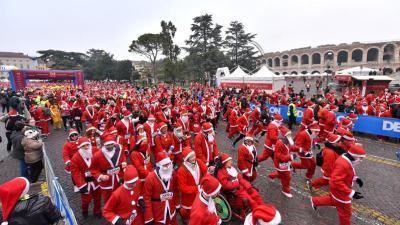 Una passata edizione della Christmas Run