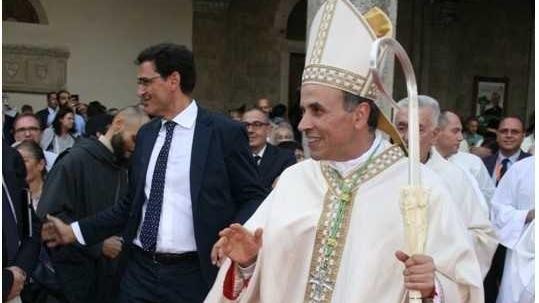 Monsignor Pompili è arrivato ieri a Roma per i funerali di Benedetto XVI