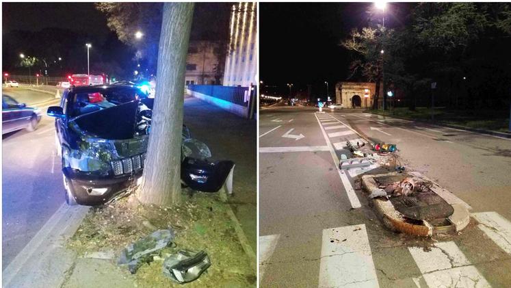 Due incidenti nella notte con automobilisti ubriachi a Verona