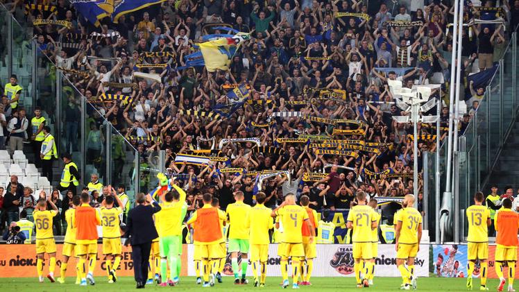 A Torino con tanta fede: l'Hellas pure questa sera non sarà solo nel catino della Juventus FOTOEXPRESS